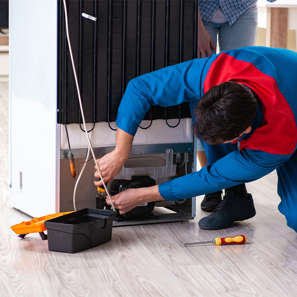 how much do you charge for refrigerator repair services in Brighton Wisconsin